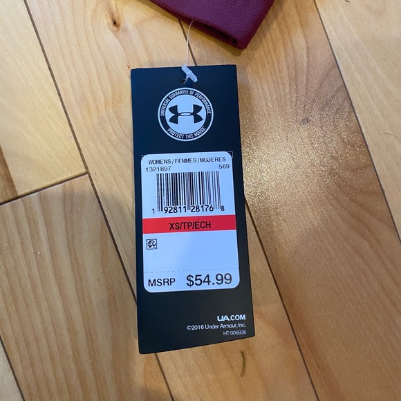 Women's UA Reflect High Printed Sports Bra - Picture 6 of 6